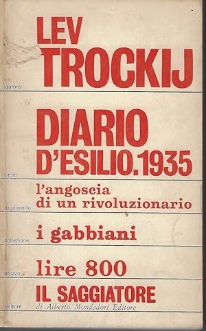 Diario d'esilio, 1935