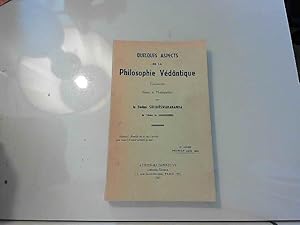 Bild des Verkufers fr Quelques aspects de la philosophie vedantique, 3e anne fv. juin 1941 zum Verkauf von JLG_livres anciens et modernes