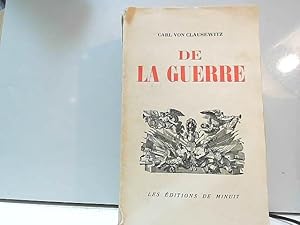 Bild des Verkufers fr De la guerre zum Verkauf von JLG_livres anciens et modernes