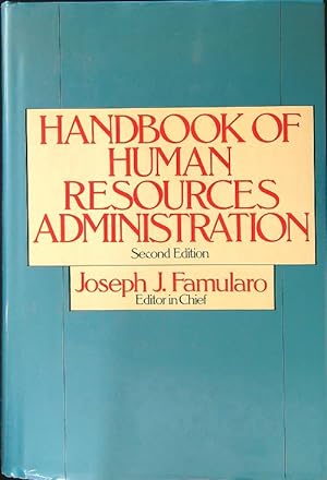 Seller image for Handbook of Human Resources Administration for sale by Librodifaccia
