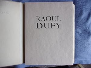 Dessins et croquis extraits des cartons et carnets de Raoul Dufy