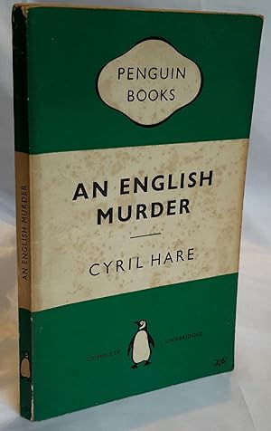 Imagen del vendedor de An English Murder. (FIRST EDITION IN PENGUIN PAPERBACK). a la venta por Addyman Books