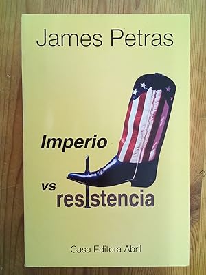 Seller image for Imperio vs. resistencia for sale by Vrtigo Libros