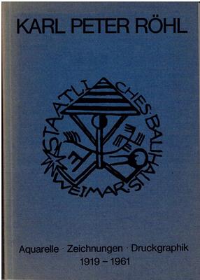 Bild des Verkufers fr Karl Peter Rhl (1890-1975) Aquarelle, Zeichnungen, Druckgraphik 1919 bis 1961 zum Verkauf von PRIMOBUCH