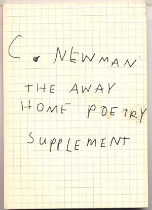 Bild des Verkufers fr The Away Home Poetry Supplement. zum Verkauf von Johann Nadelmann Antiquariat