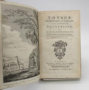 Voyage de Monsieur Le Vaillant dans l'intérieur de l'Afrique par le Cap de Bonne-Espérance dans l...