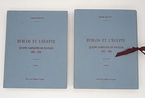 Byblos et l'Egypte. Quatre campagnes de fouilles 1921-1924