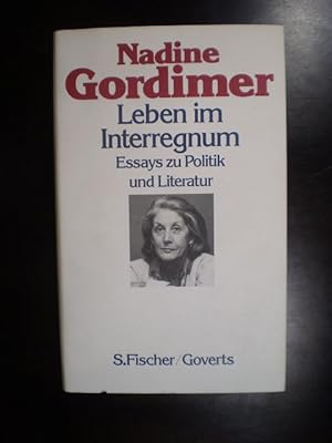 Leben im Interregnum. Essays zu Politik und Literatur