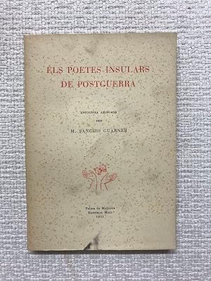 Seller image for Els poetes insulars de postguerra for sale by Campbell Llibres