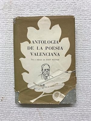 Image du vendeur pour Antologia de la poesia valenciana mis en vente par Campbell Llibres