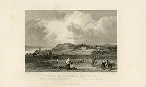 Antique Print-The village of Oosterbeek in The Netherlands-Bing-Barber-ca. 1830