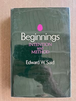 Beginnings. Intention and Method