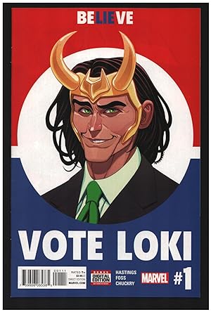 Imagen del vendedor de Vote Loki #1 a la venta por Parigi Books, Vintage and Rare