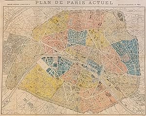 Seller image for Plan de Paris Actuel for sale by Argosy Book Store, ABAA, ILAB