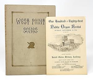 Songs of the United States Military Academy (With Program for West Point Public Organ Recital, 1946)