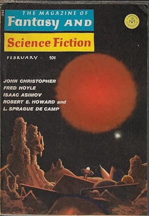 Seller image for The Magazine of FANTASY AND SCIENCE FICTION (F&SF): February, Feb. 1967 for sale by Books from the Crypt