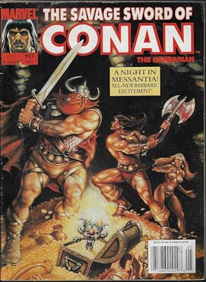 Seller image for SAVAGE SWORD OF CONAN The Barbarian: May 1992, #197 for sale by Books from the Crypt
