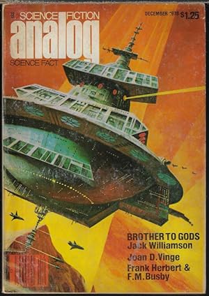 Seller image for ANALOG Science Fiction/ Science Fact: December, Dec. 1978 ("Brother to Gods"; "Fireship") for sale by Books from the Crypt