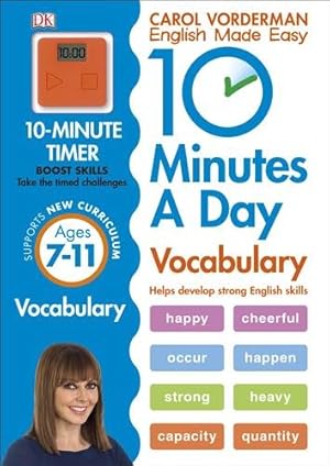 Immagine del venditore per 10 Minutes a Day Vocabulary Ages 7-11 Key Stage 2 venduto da GreatBookPricesUK