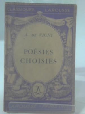 Seller image for Po sies choisies - french for sale by World of Rare Books