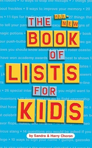 Imagen del vendedor de The All-New Book of Lists for Kids a la venta por AHA-BUCH GmbH