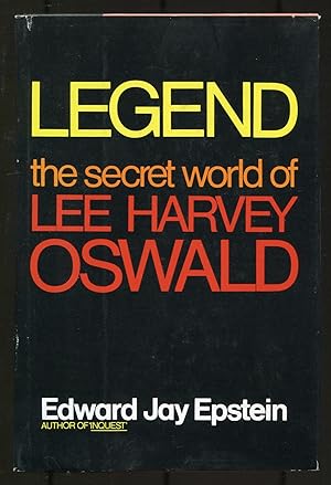 Bild des Verkufers fr Legend: the Secret World of Lee Harvey Oswald zum Verkauf von Between the Covers-Rare Books, Inc. ABAA