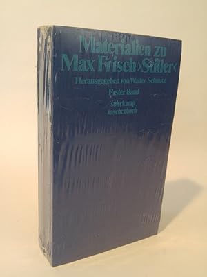 Seller image for Materialien zu Max Frisch "Stiller". Band 1 und 2. for sale by ANTIQUARIAT Franke BRUDDENBOOKS