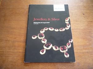 Image du vendeur pour Jewellery & Silver. 23 August 2017 mis en vente par Peter Rhodes