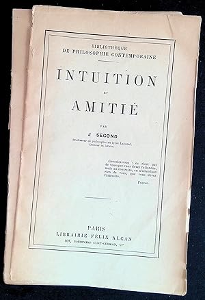 Seller image for Intuition et amiti for sale by LibrairieLaLettre2