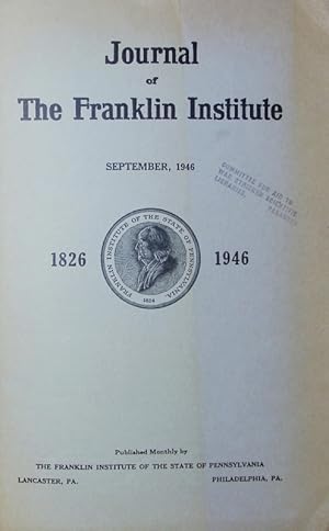 Bild des Verkufers fr Journal of the Franklin Institute. engineering and applied mathematics. zum Verkauf von Antiquariat Bookfarm