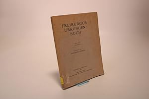 Imagen del vendedor de Freiburger Urkundenbuch. 1. Bd. 5. Lieferung. a la venta por Antiquariat Bookfarm