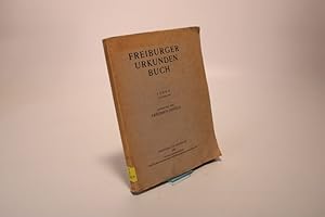 Imagen del vendedor de Freiburger Urkundenbuch. 1. Bd. 3. Lieferung. a la venta por Antiquariat Bookfarm