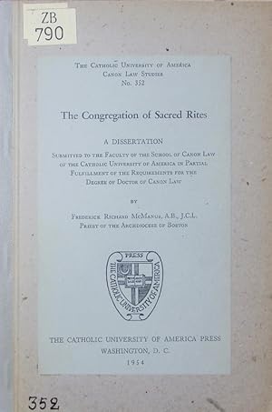 Seller image for The congregations of sacred rites. for sale by Antiquariat Bookfarm