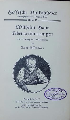 Bild des Verkufers fr Lebenserinnerungen. zum Verkauf von Antiquariat Bookfarm