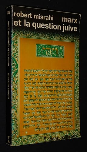 Bild des Verkufers fr Marx et la question juive zum Verkauf von Abraxas-libris