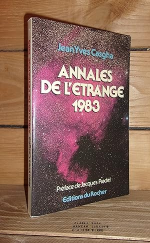 Image du vendeur pour ANNALES DE L'ETRANGE 1983 : Prface de Jacques Pradel mis en vente par Planet's books
