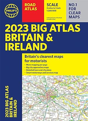 Seller image for 2023 Philip\ s Big Road Atlas Britain and Ireland for sale by moluna