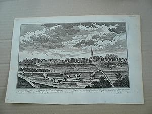 ERLANGEN. - Bruck. "Bruck, Land-Almoßamt". Anno 1760, Roth C.M. Kupferstich bei C.M. Roth, 1760, ...