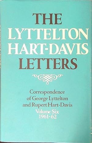 Immagine del venditore per The lyttlelton Hart-Davis vol 6 1961-62 venduto da Miliardi di Parole