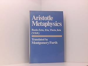 Imagen del vendedor de Metaphysics: Bks. 6-10. Zeta, Eta, Theta, Iota (Hackett Classics) a la venta por Book Broker