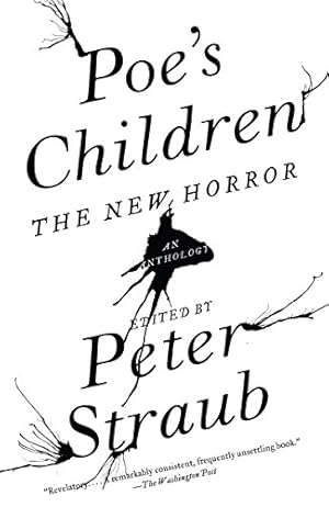 Bild des Verkufers fr Poe's Children: The New Horror zum Verkauf von Pieuler Store