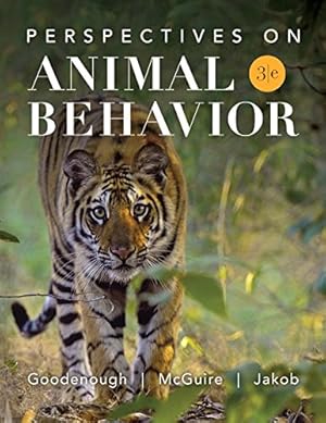 Immagine del venditore per Perspectives on Animal Behavior venduto da Pieuler Store