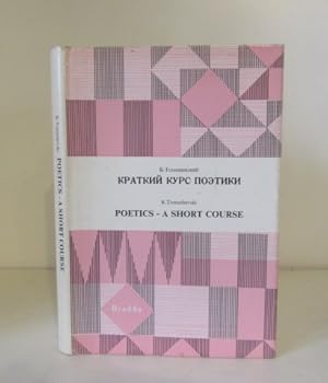 Seller image for Poetics : A Short Course / Kratkii kurs poetiki for sale by BRIMSTONES