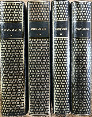 Encyclopédie de la Pléiade Zoologie 4 Volumes