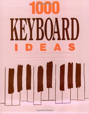 Bild des Verkufers fr 1000 Keyboard Ideas zum Verkauf von Pieuler Store