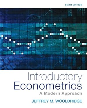 Bild des Verkufers fr Introductory Econometrics: A Modern Approach - Standalone Book Sixth Edition zum Verkauf von Pieuler Store