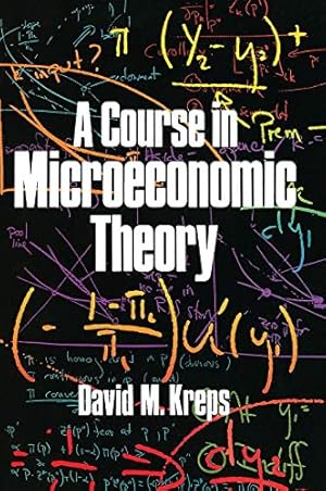 Imagen del vendedor de A Course in Microeconomic Theory a la venta por Pieuler Store