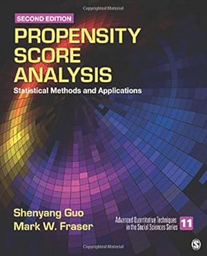 Imagen del vendedor de Propensity Score Analysis: Statistical Methods and Applications a la venta por Pieuler Store