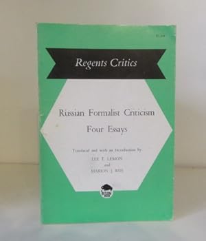 Imagen del vendedor de Russian Formalist Criticism: Four Essays a la venta por BRIMSTONES