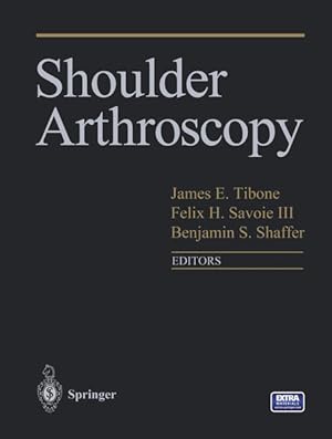 Bild des Verkufers fr Shoulder Arthroscopy. zum Verkauf von Antiquariat Thomas Haker GmbH & Co. KG